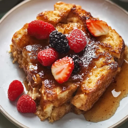 Overnight French Toast Casserole