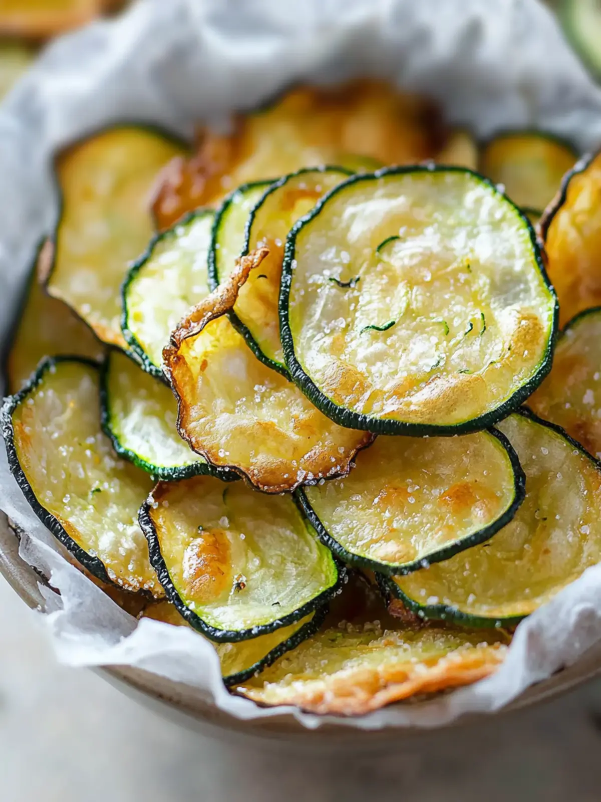 Best Salt and Vinegar Zucchini Chips