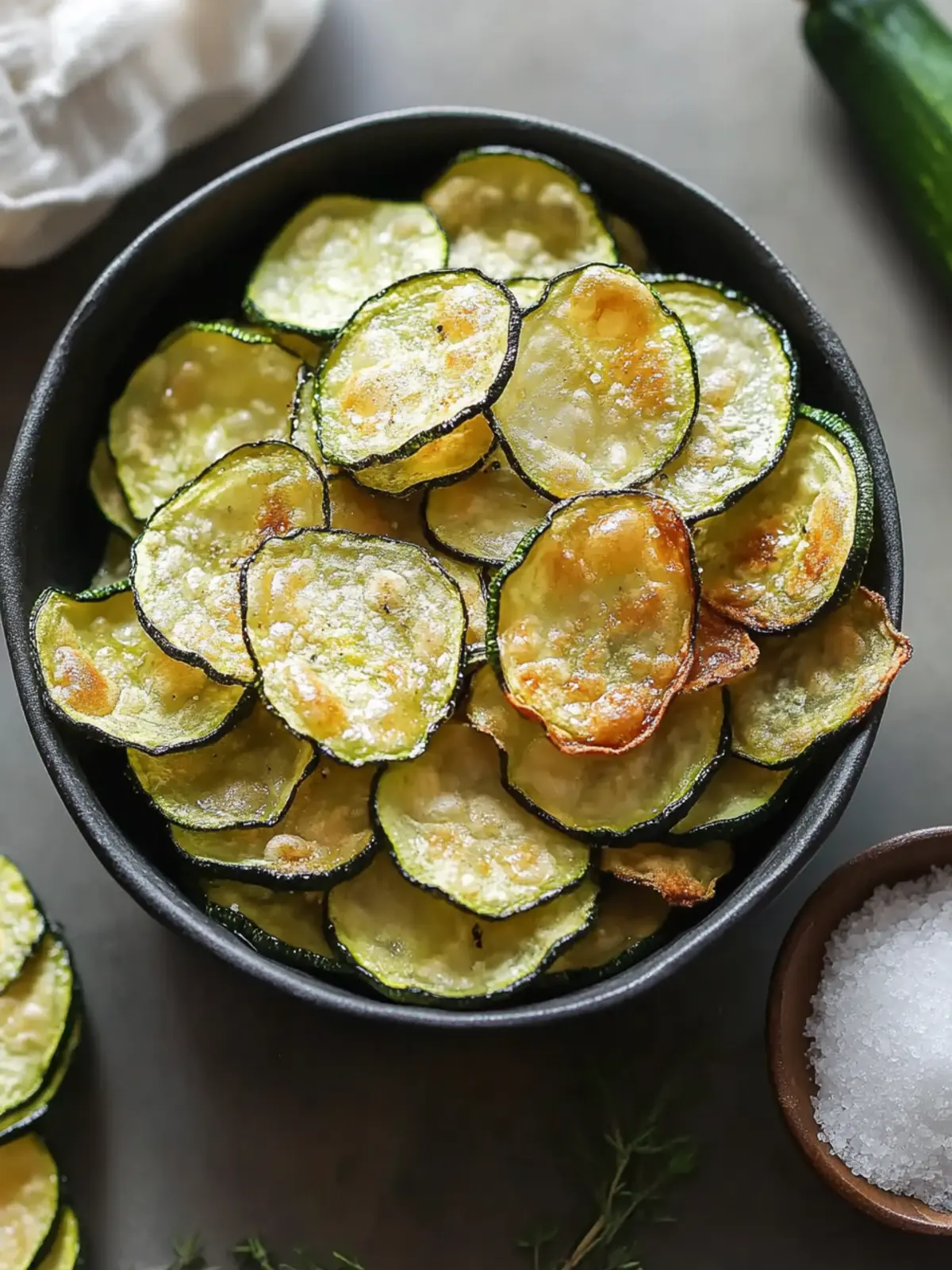 Best Salt and Vinegar Zucchini Chips