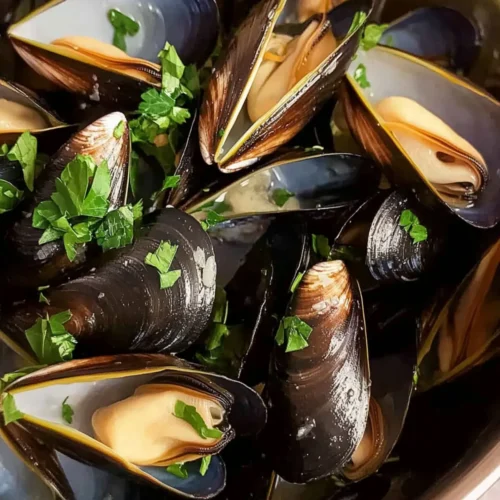 Seasonal Seafood Mussels recipe