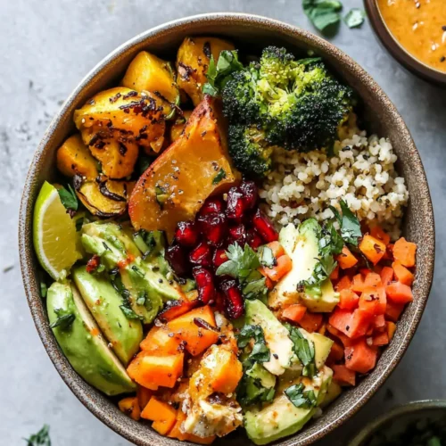 DELICIOUS Anti-Inflammatory Harvest Glow Bowl, dietitian recipe