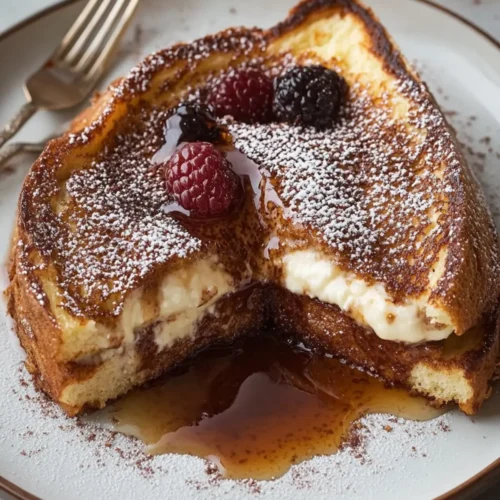 Tiramisu-Stuffed French Toast