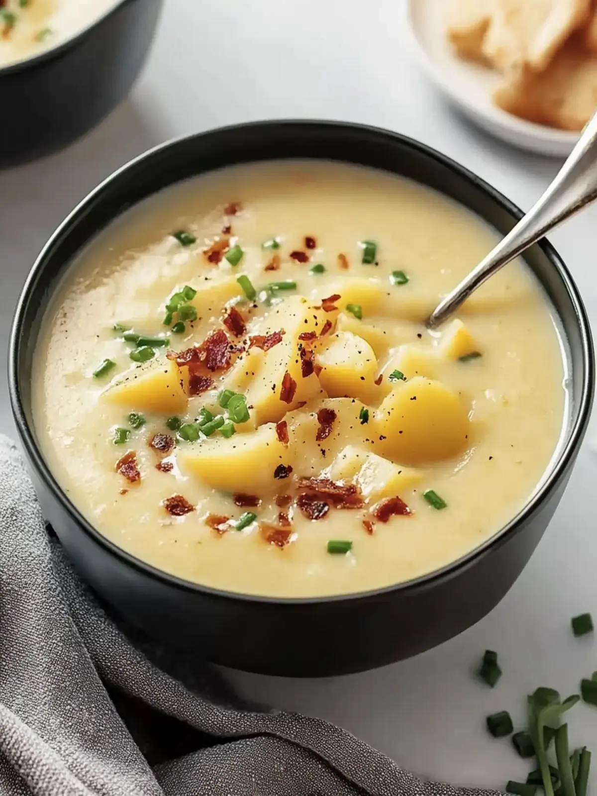 Simple Vegan Instant Pot Potato Soup