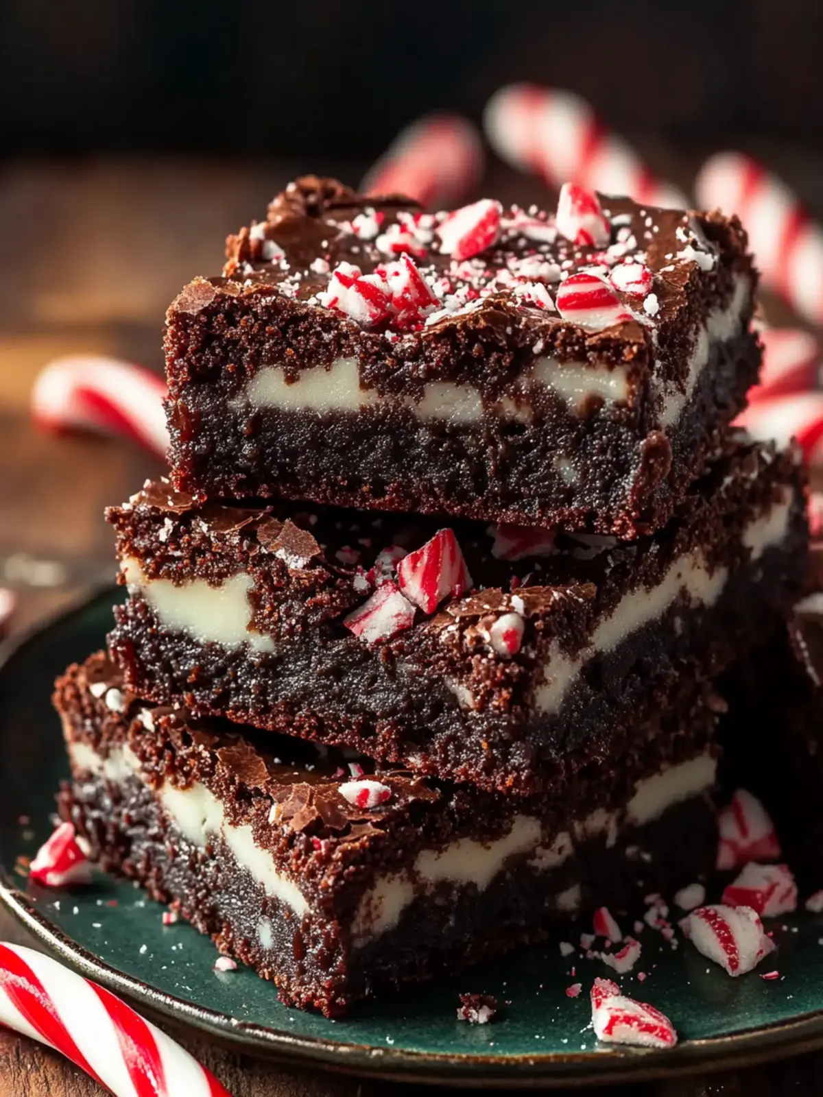 Fudgy Peppermint Brownies