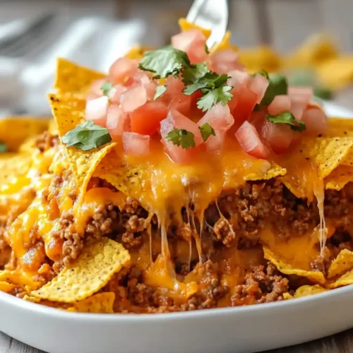Doritos Taco Casserole with Ground Beef