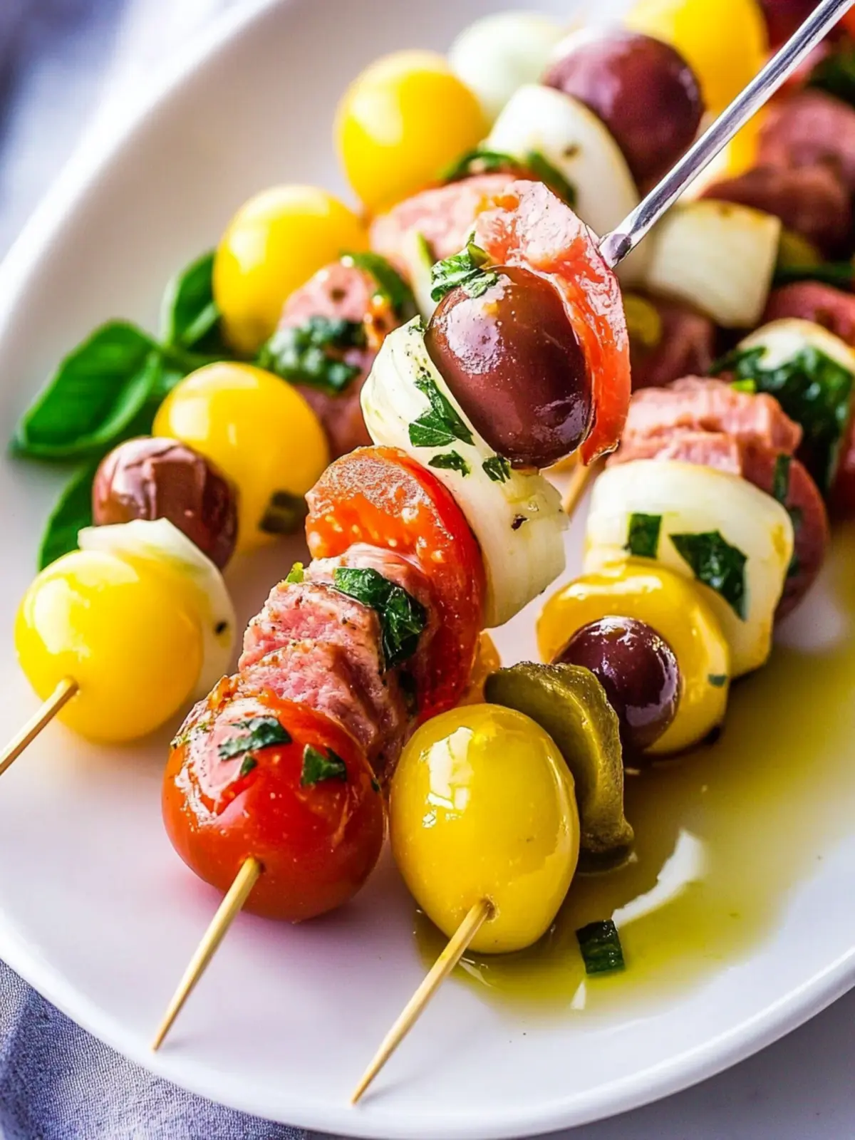 Antipasto Skewers recipe