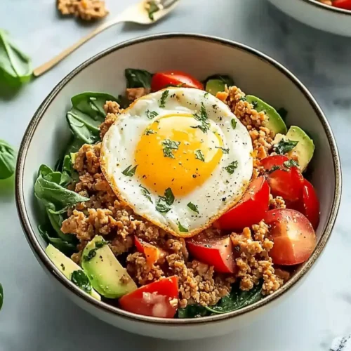 Wholesome Ground Turkey Breakfast Bowls