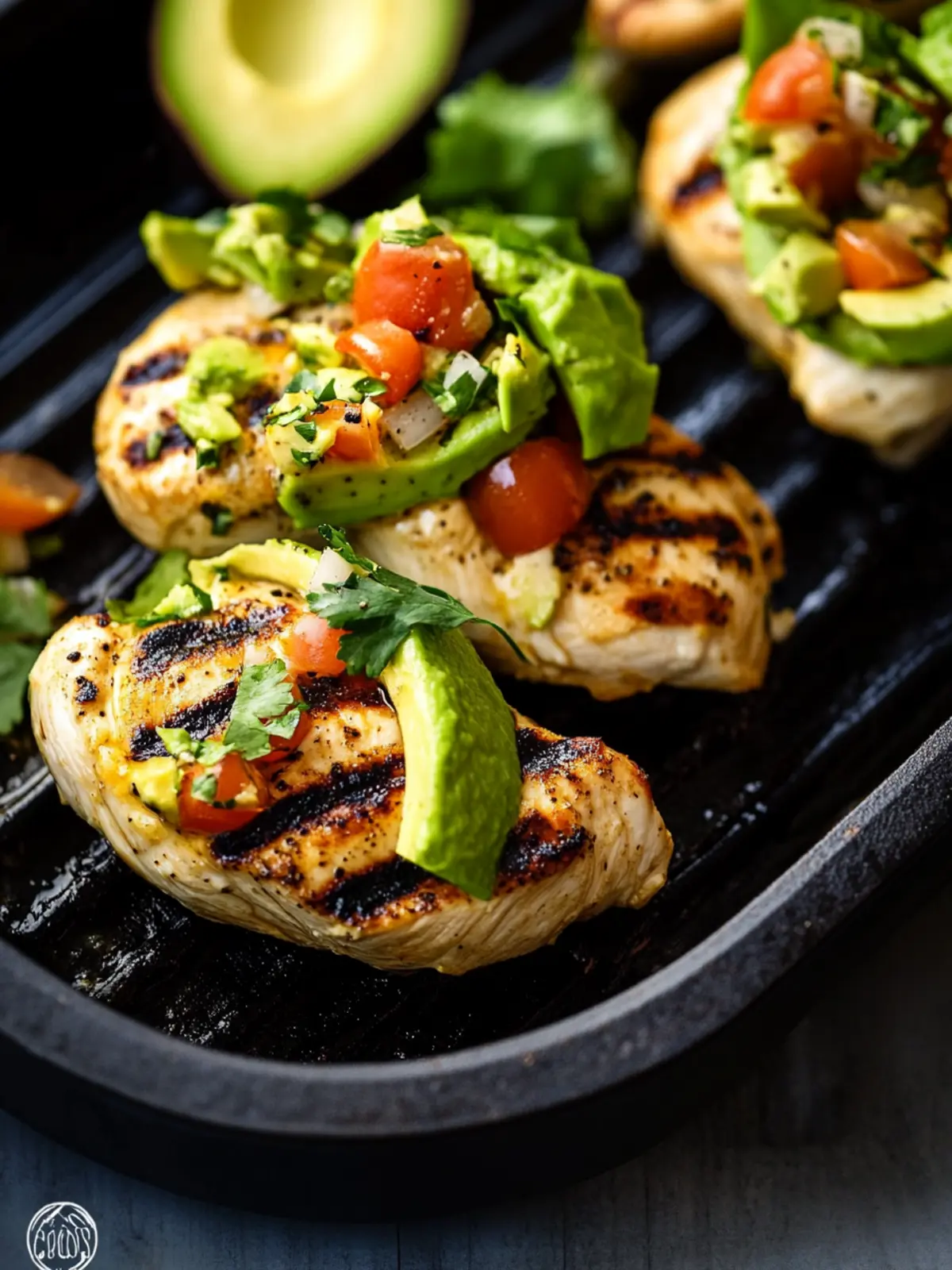 Grilled California Avocado Chicken