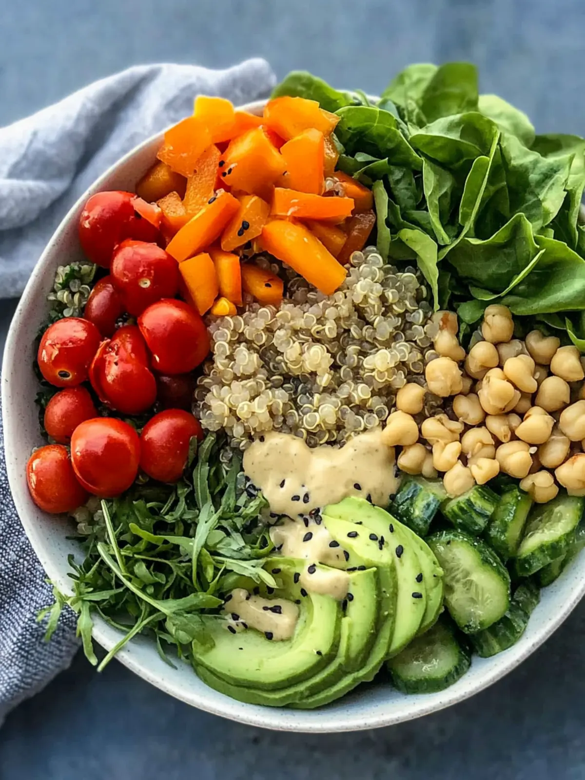 Quinoa and Veggie Power Bowls