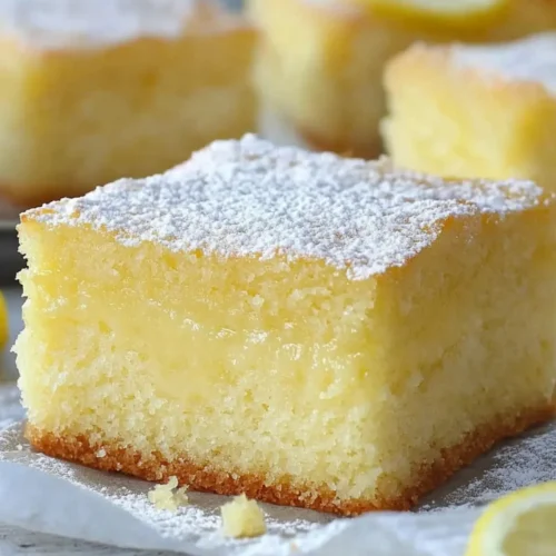 Lemon Custard Cake
