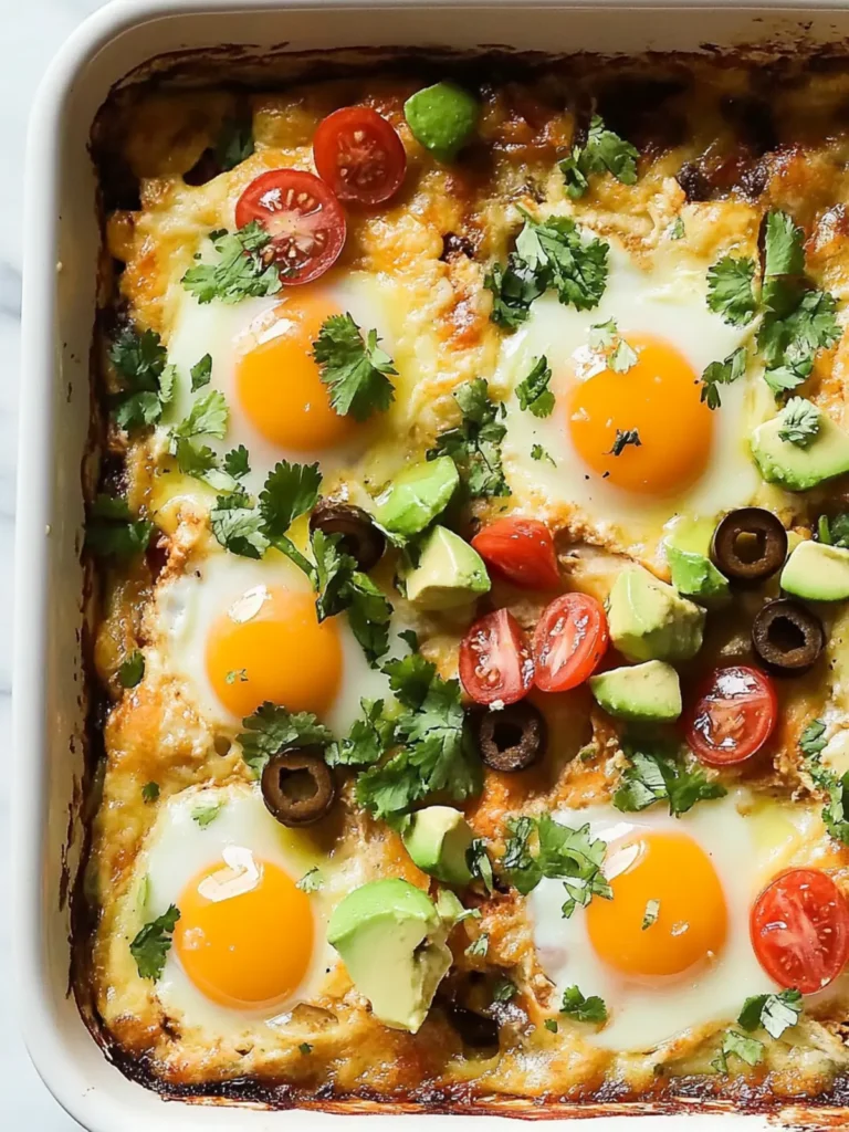 Huevos Rancheros Casserole