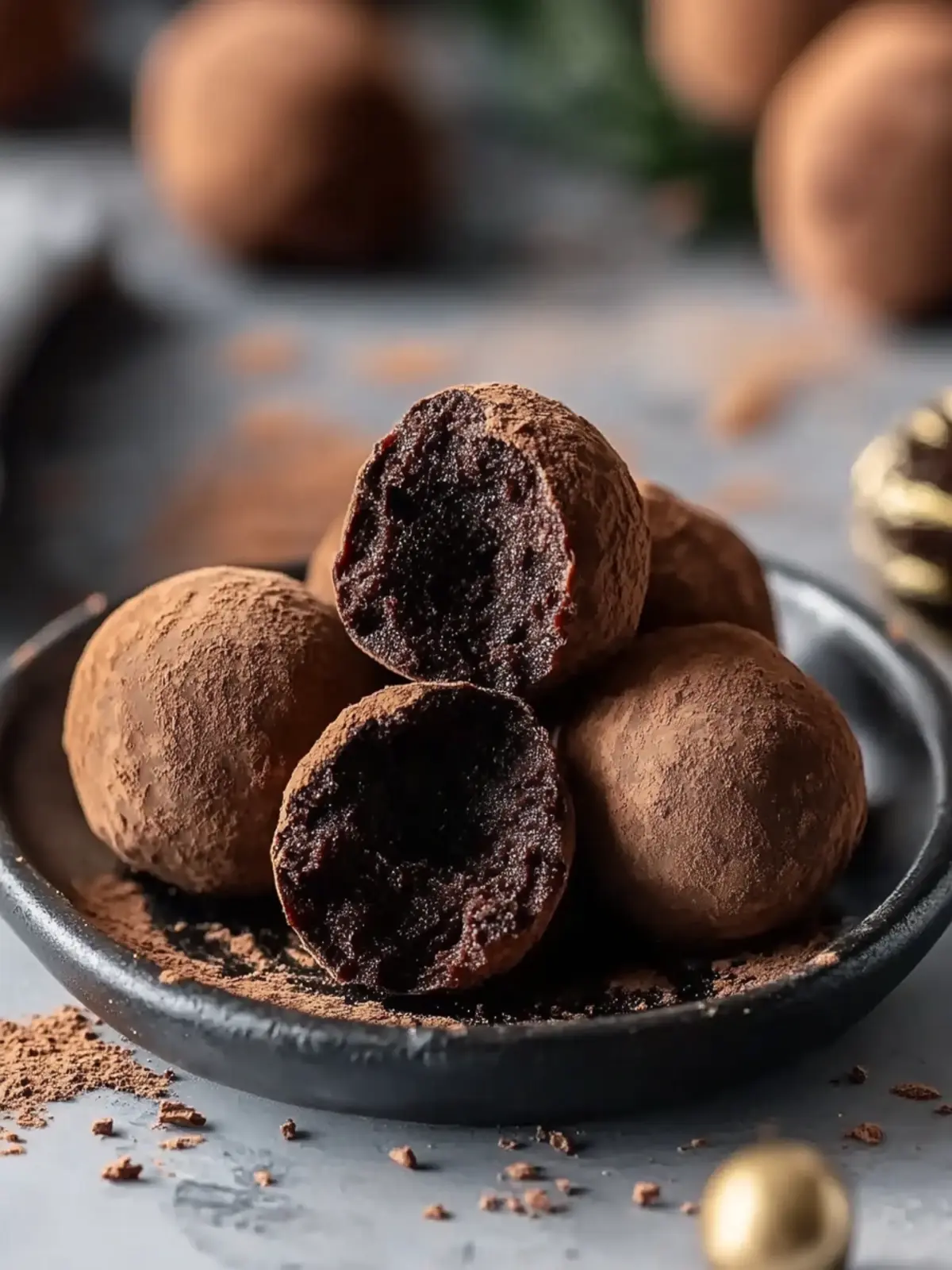 Dark Chocolate Truffles