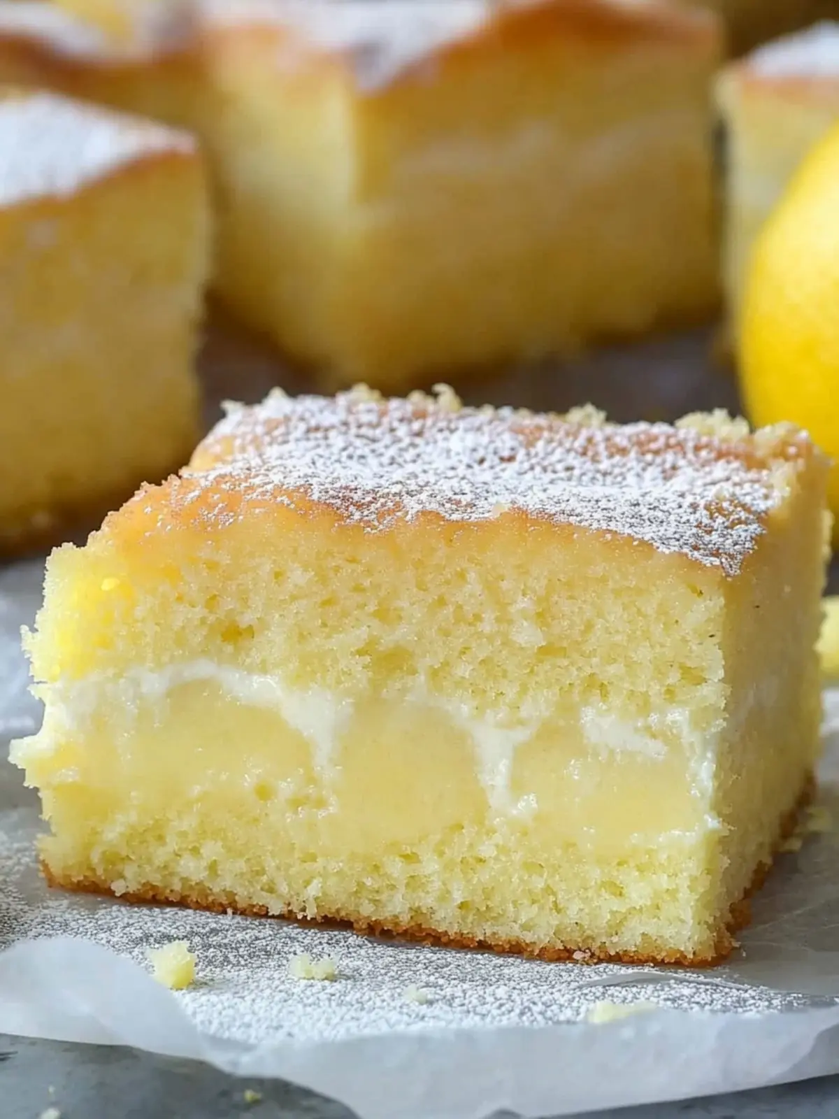 Lemon Custard Cake