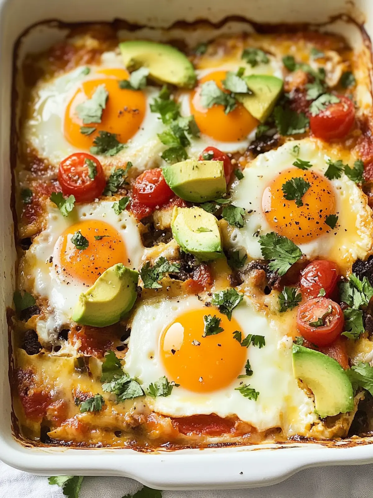 Huevos Rancheros Casserole
