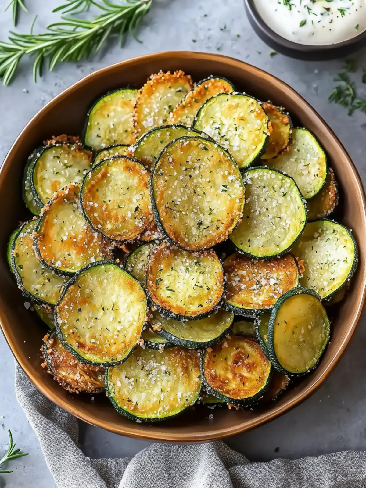 Tasty Keto Zucchini Chips