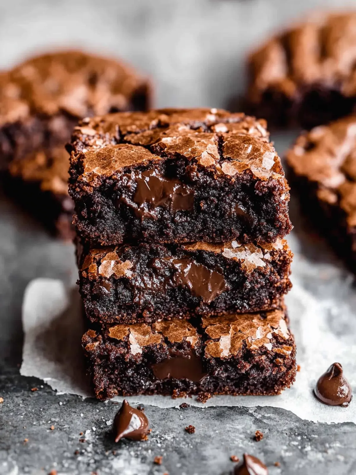 Fudgy Chewy Brookies