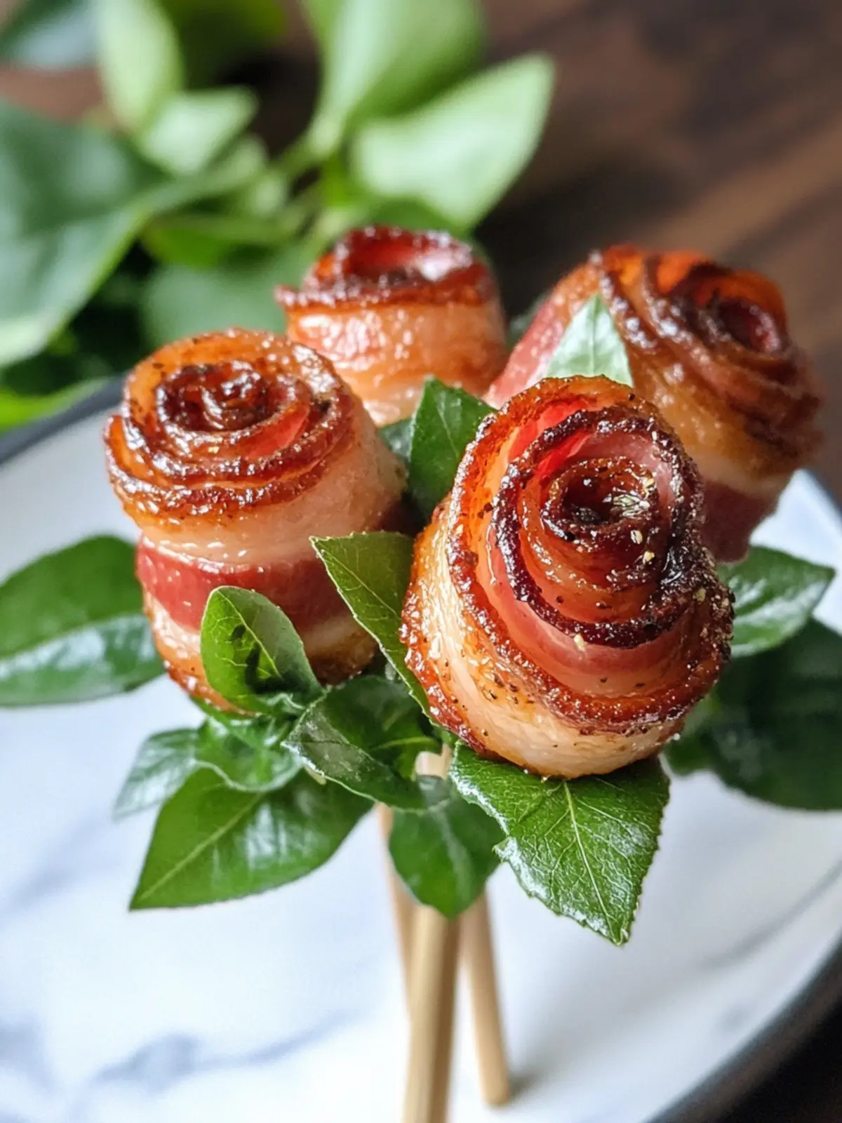 Bacon Roses