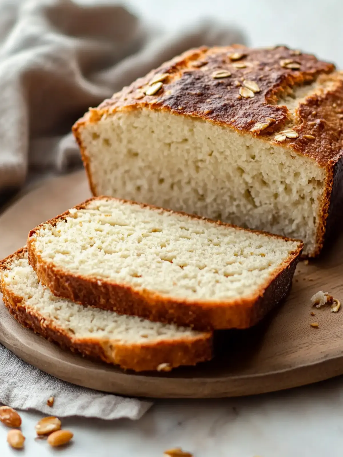 Gluten-Free Cottage Cheese Bread