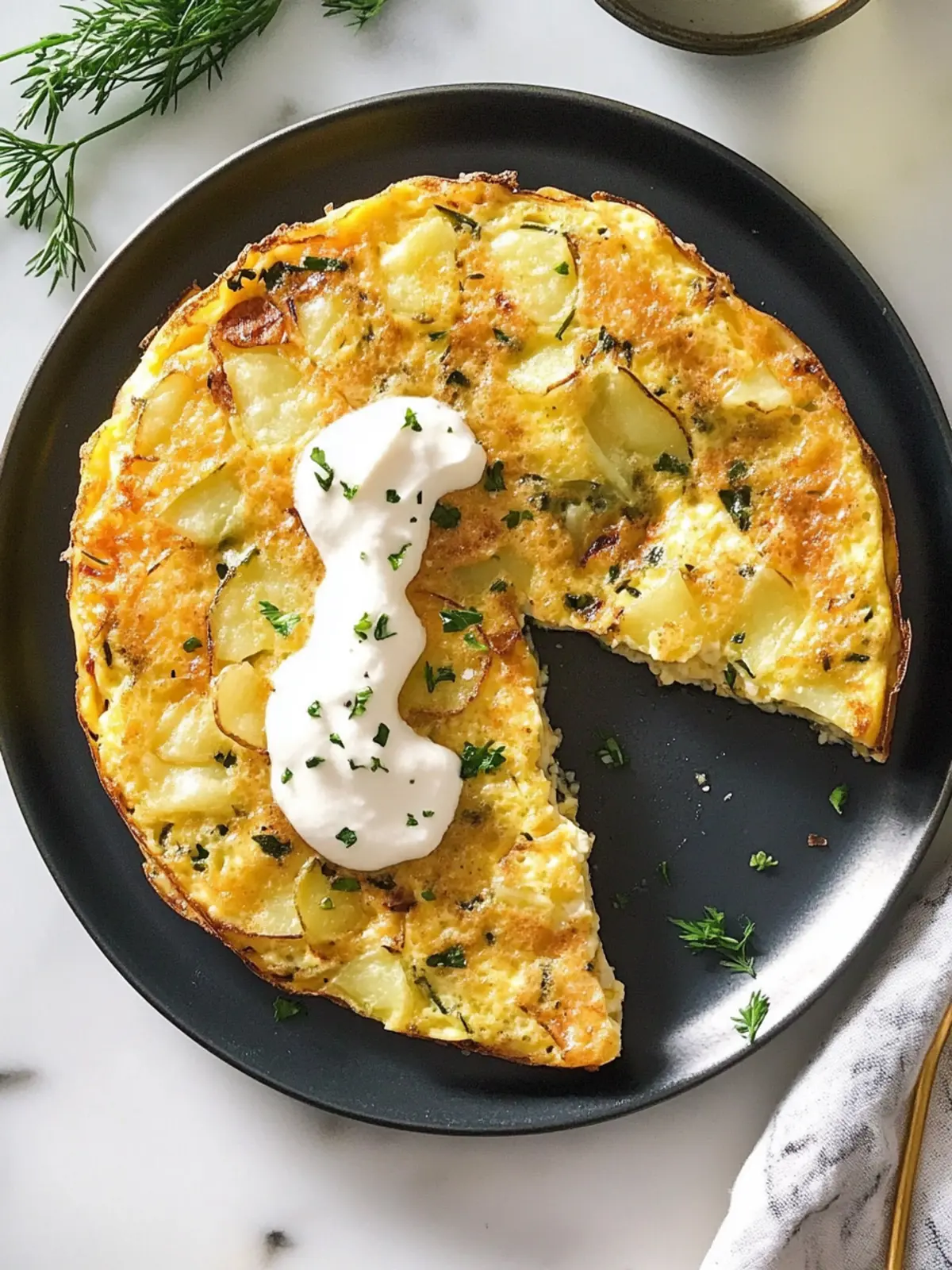 Potato Chip Frittata