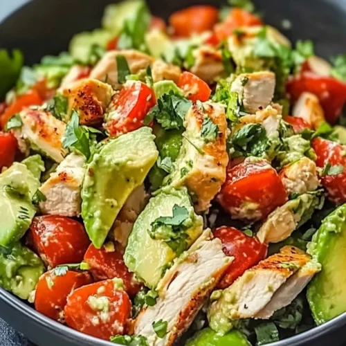 Healthy Avocado Chicken Salad