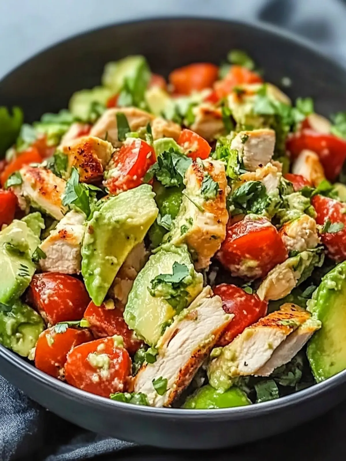 Delicious Healthy Avocado Chicken Salad for Easy Meal Prep