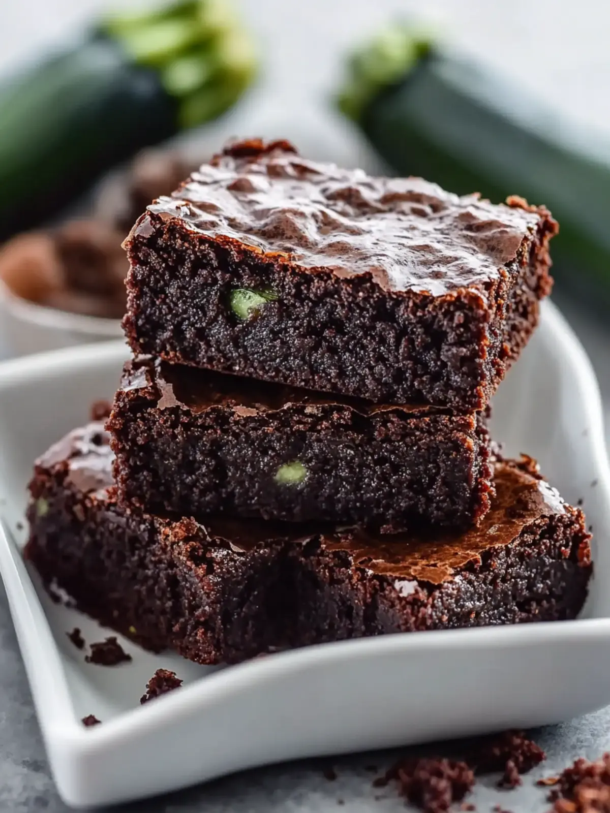 Whip Up Low Carb Gluten Free Keto Zucchini Brownies Today