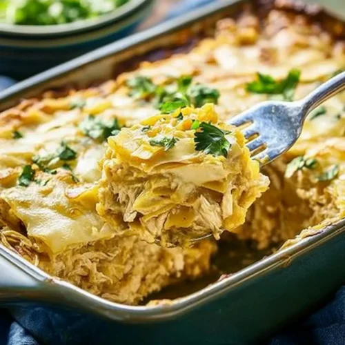Easy Chicken Enchilada Casserole recipe