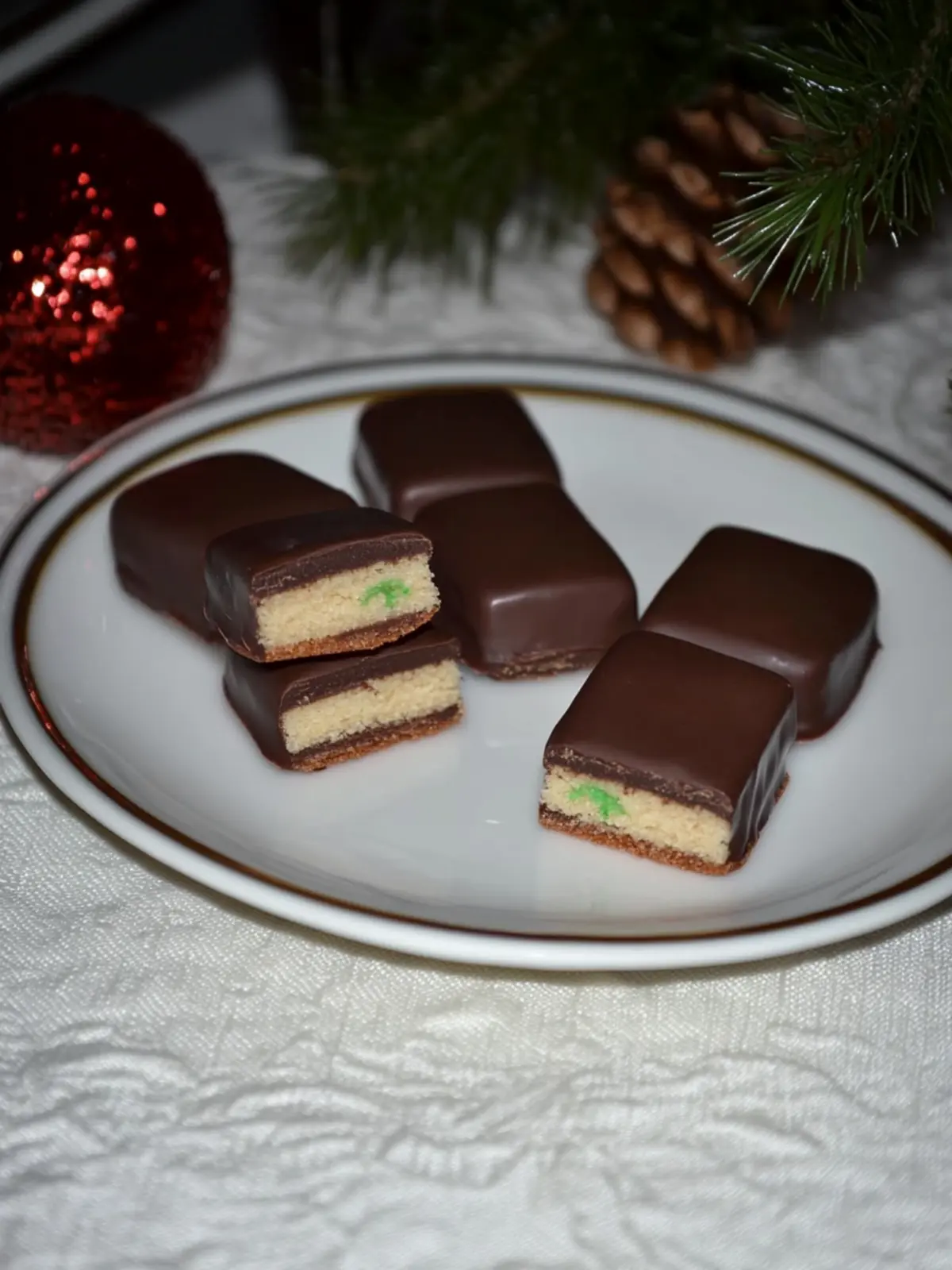 Chocolate‑Dipped Wafer Cookies recipe