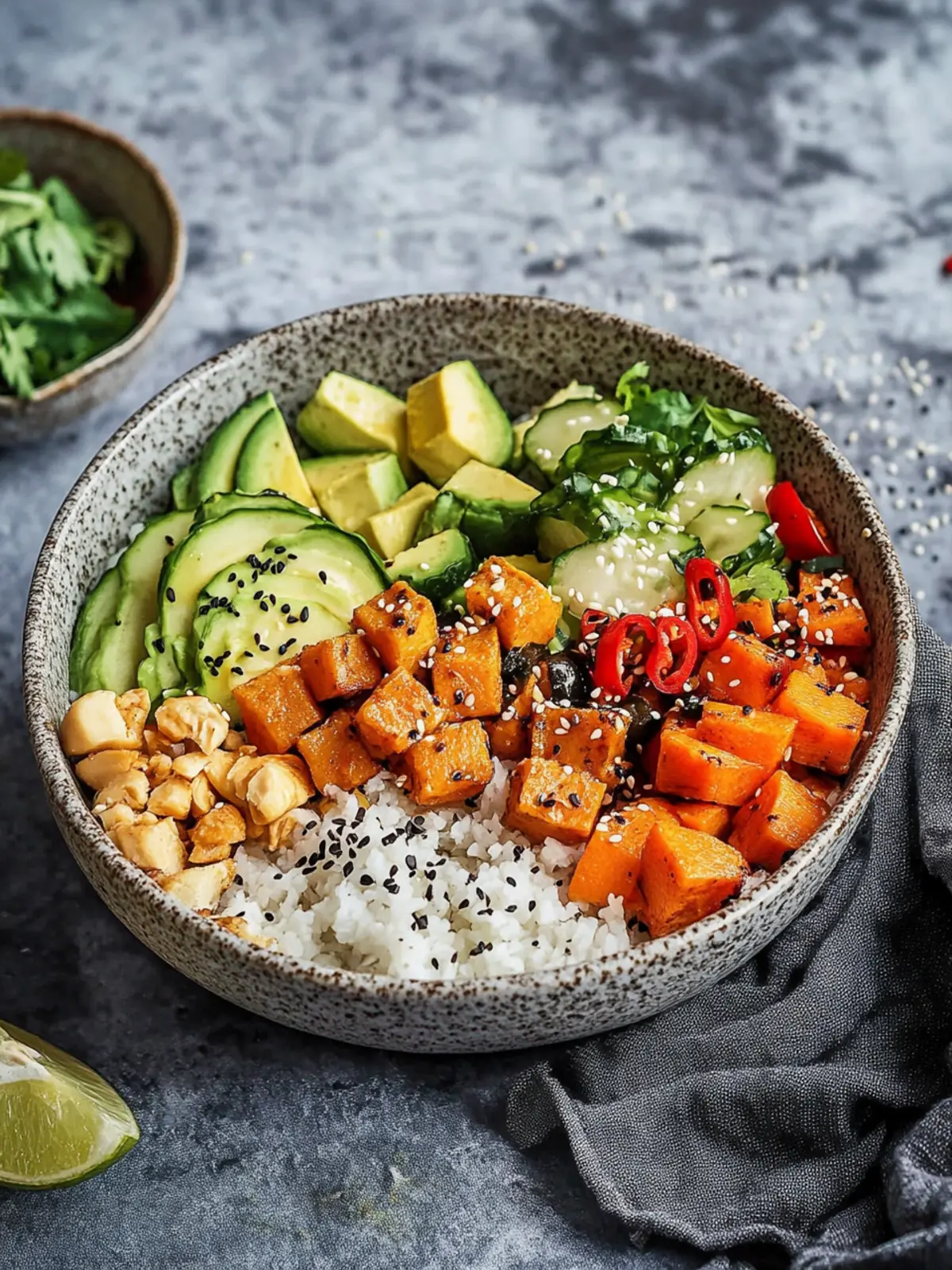 Vegan Low-Carb Buddha Bowls
