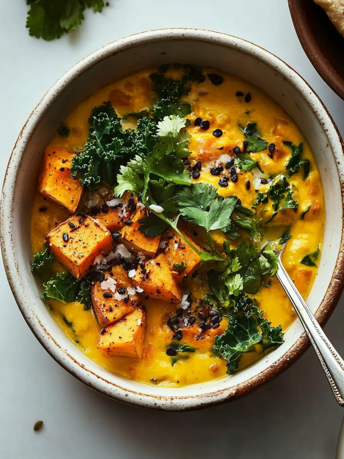 Sweet Potato Kale Coconut Recipe: A Cozy Vegan Delight