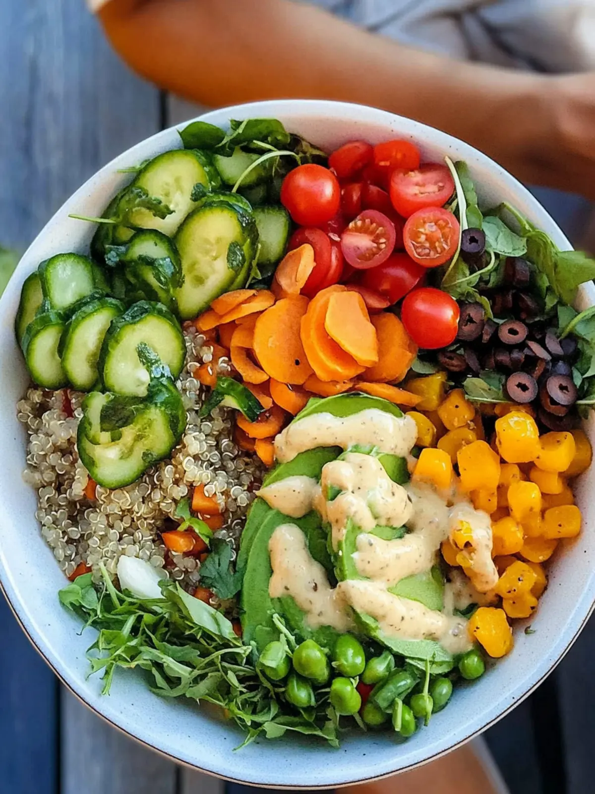 Quinoa and Veggie Power Bowls