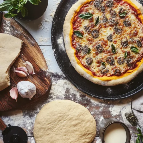 sourdough pizza dough