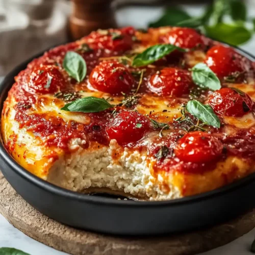 Best Cottage Cheese Pizza Bowl