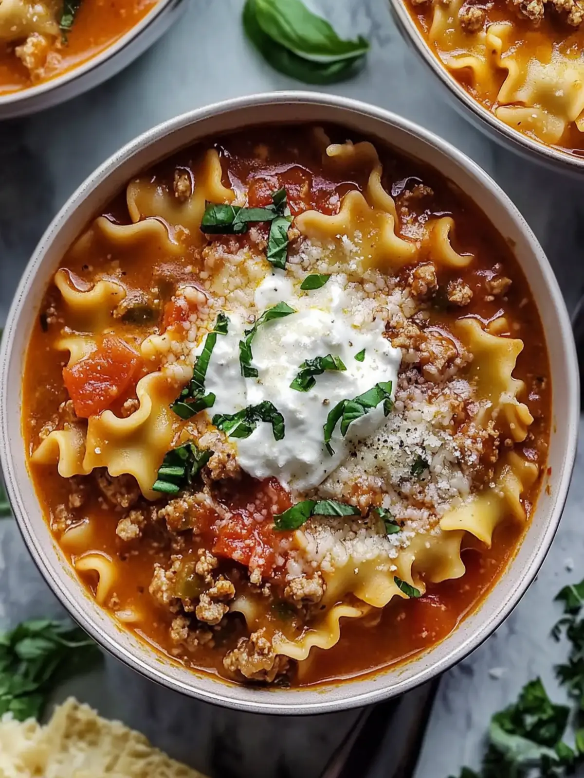 Cozy Instant Pot Lasagna Soup