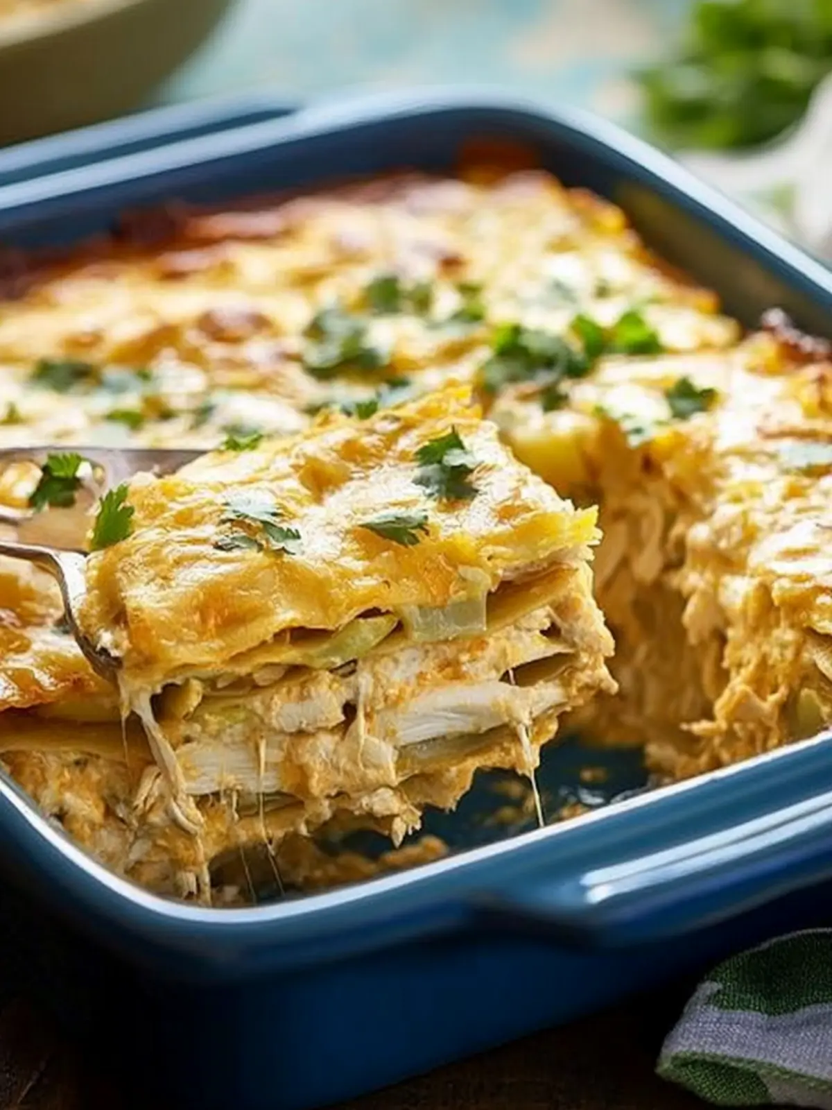 Easy Chicken Enchilada Casserole recipe