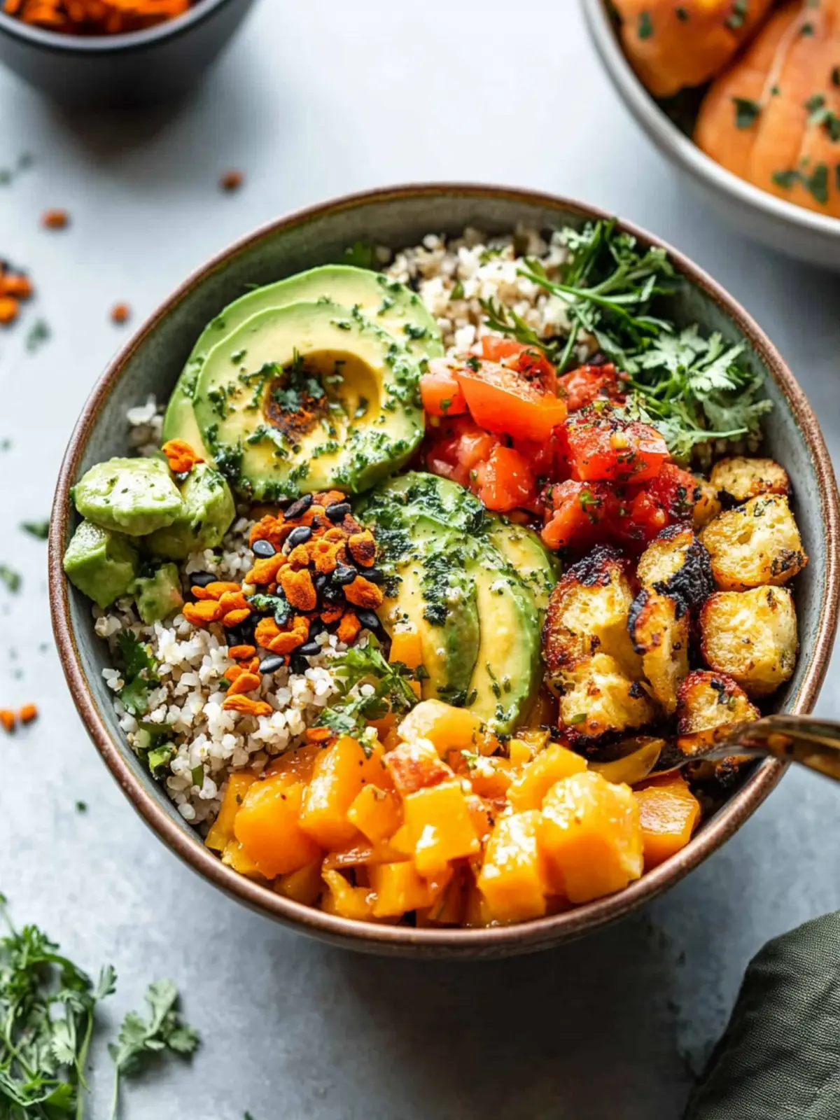 DELICIOUS Anti-Inflammatory Harvest Glow Bowl, dietitian recipe