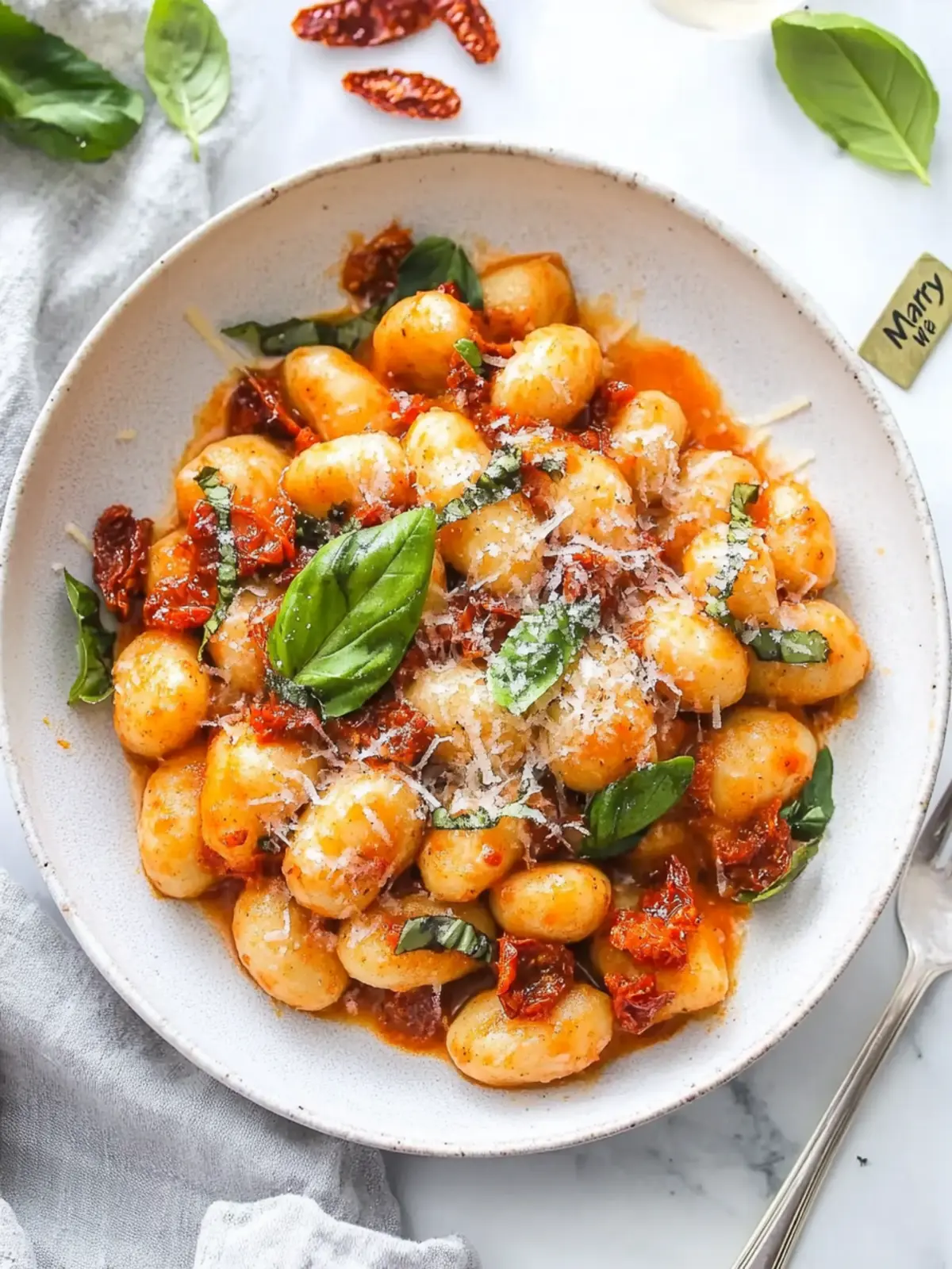 Creamy Sundried Tomato “Marry Me” Gnocchi