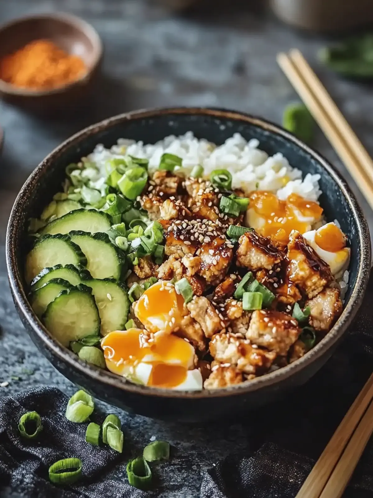 Gesunde Egg Roll in a Bowl