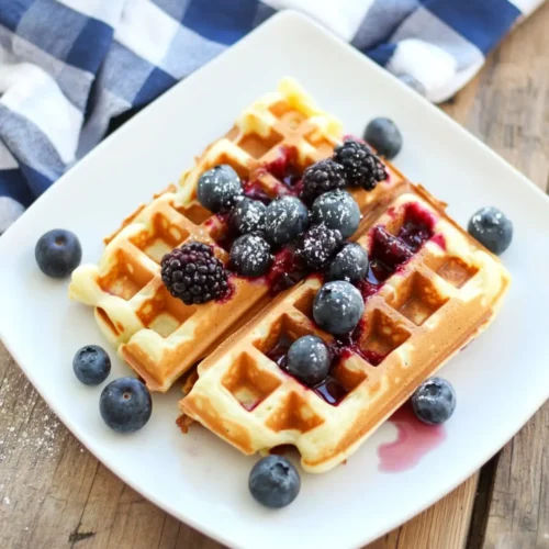 Berry Waffles recipe