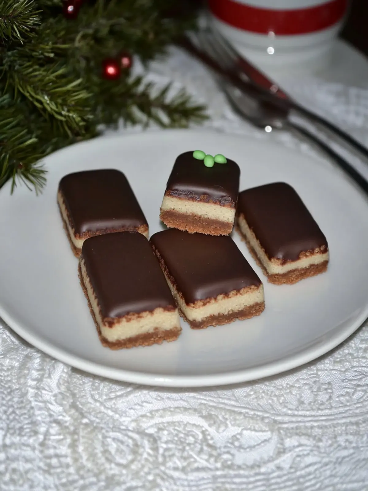 Chocolate‑Dipped Wafer Cookies recipe