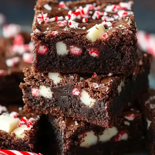 Fudgy Peppermint Brownies