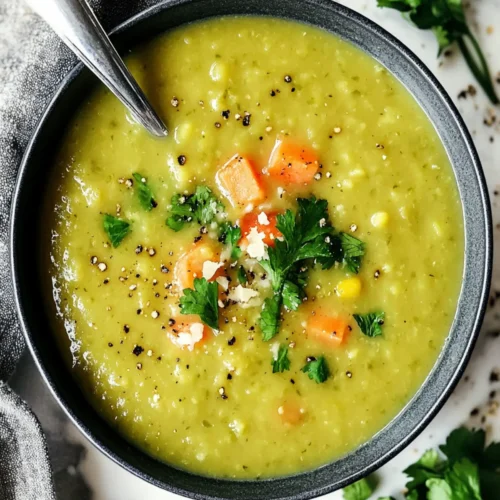 split pea soup recipe