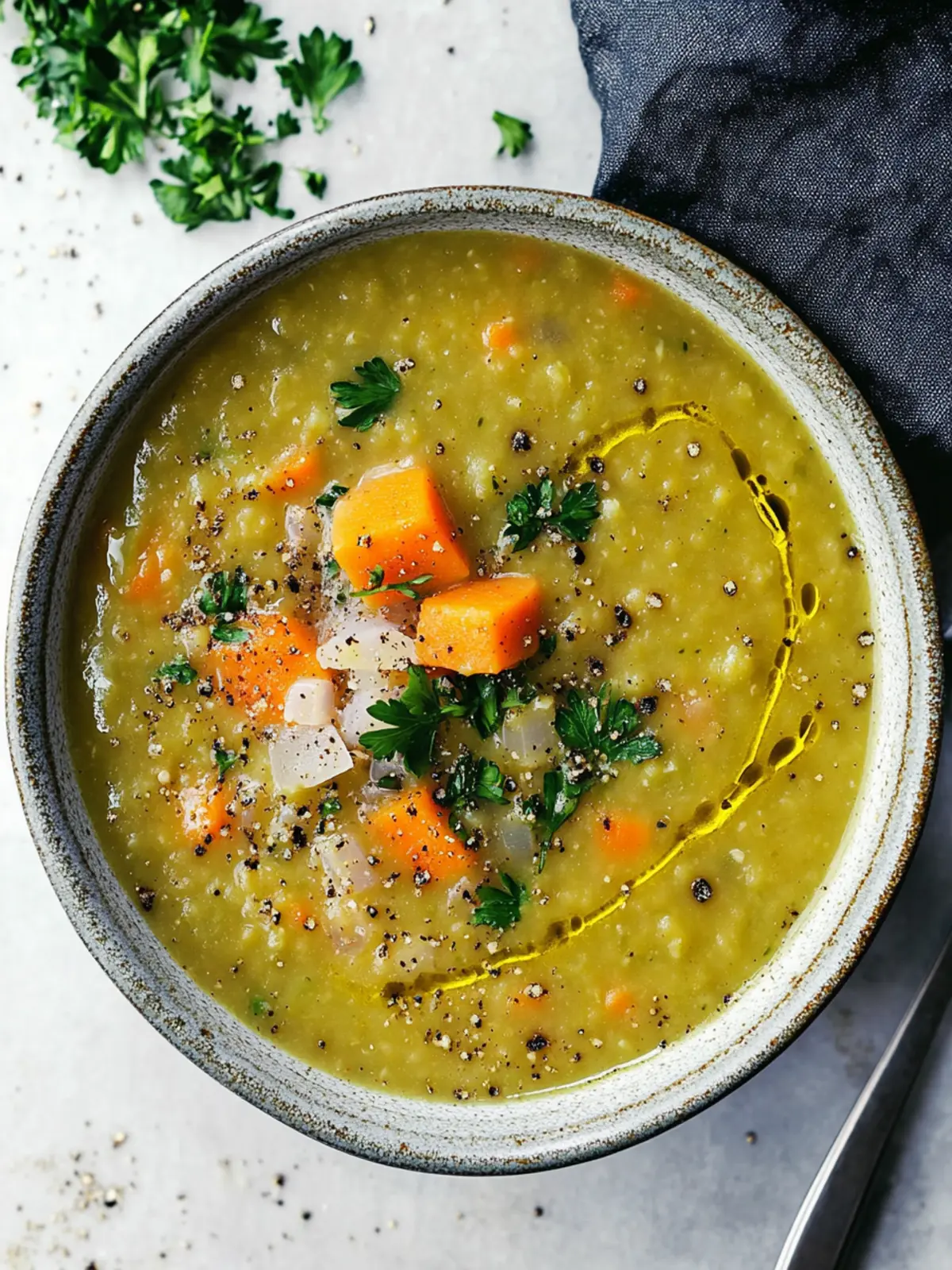 split pea soup recipe
