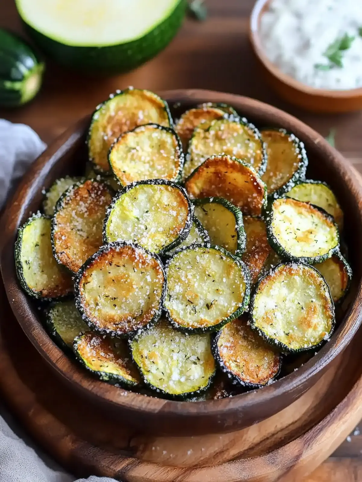 Tasty Keto Zucchini Chips