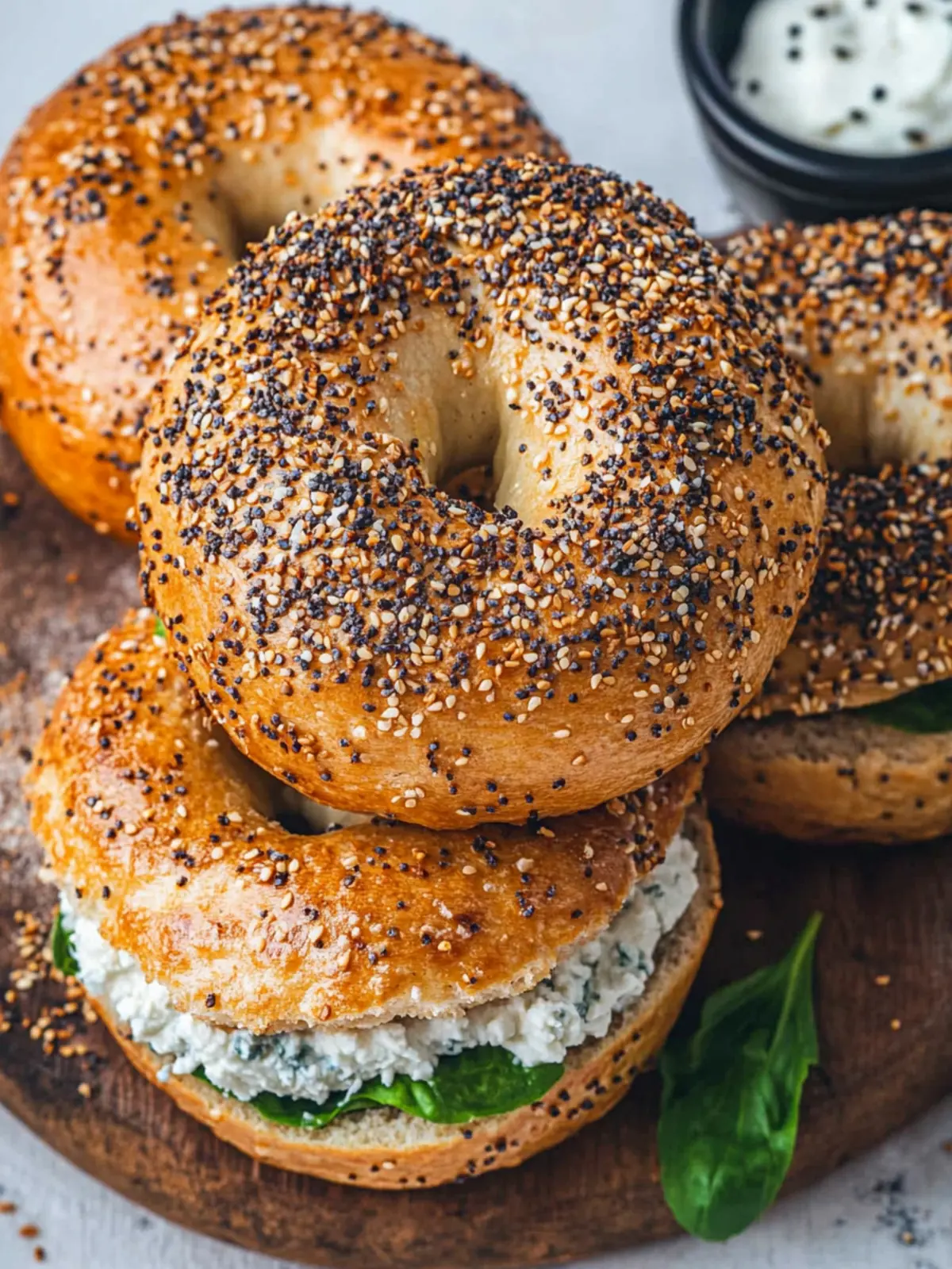 cottage cheese bagel recipe