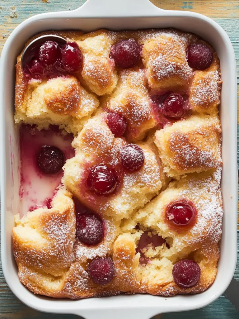Jelly Donut Breakfast Bake