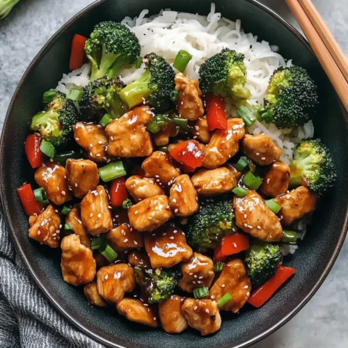 Sticky Teriyaki Chicken Stir-Fry
