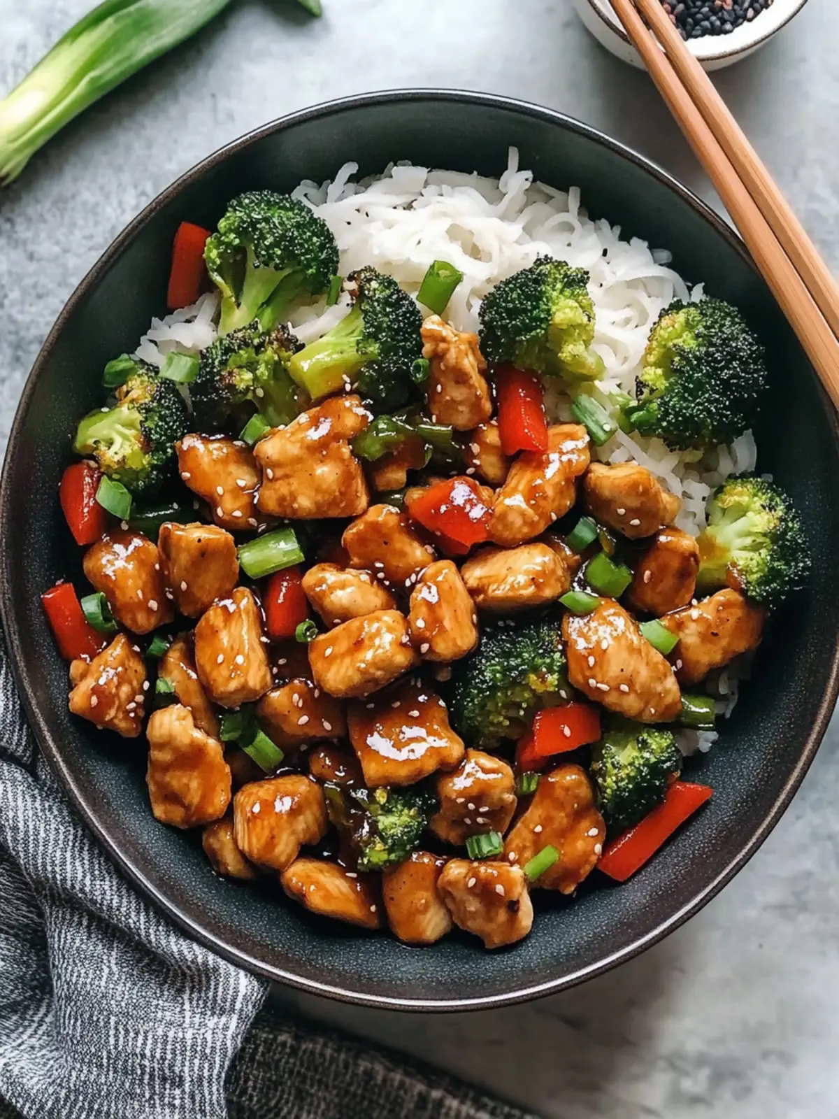 Sticky Teriyaki Chicken Stir-Fry