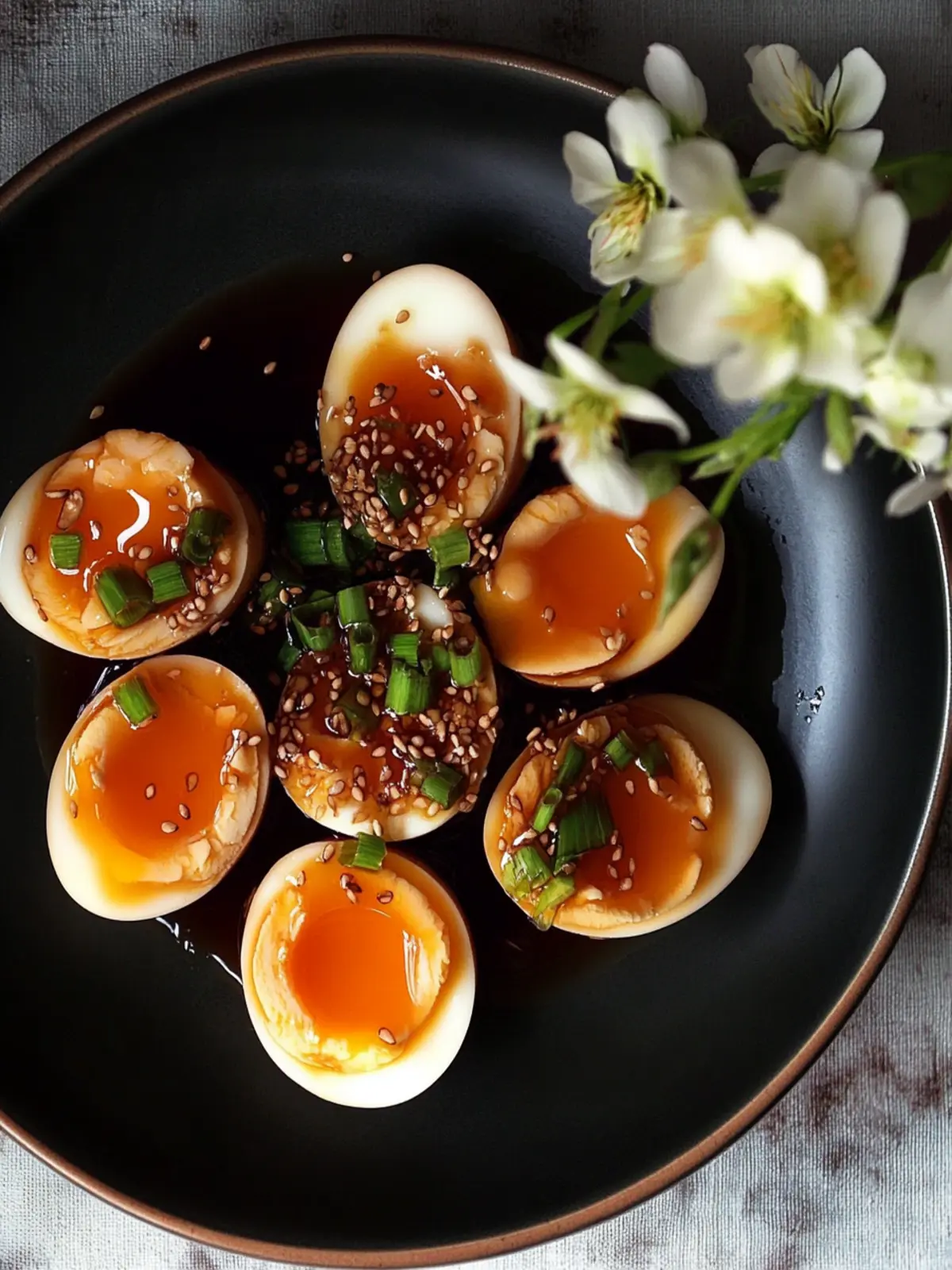 soy sauce eggs