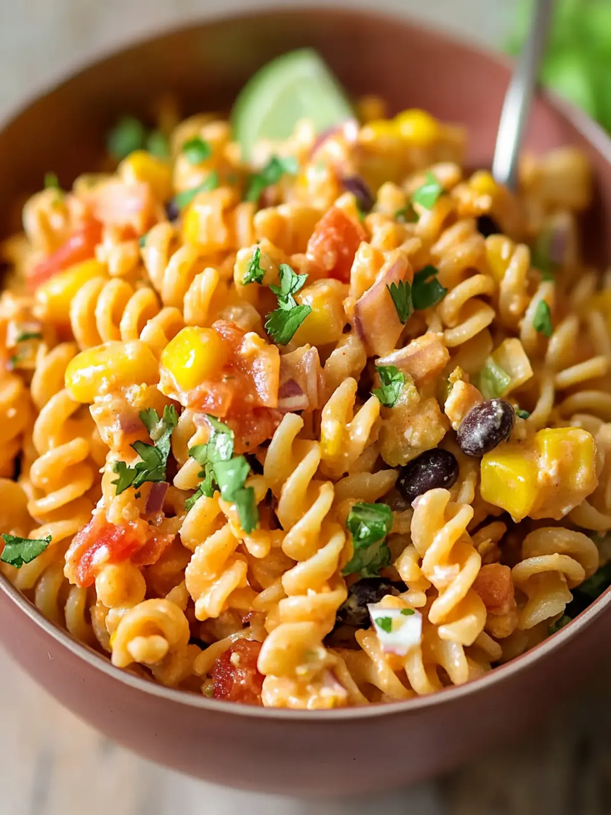 Quick Taco Pasta Salad